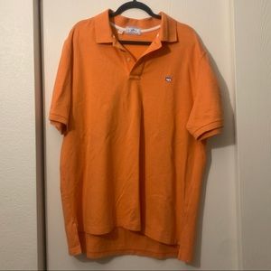 Southern tide orange polo (XL)